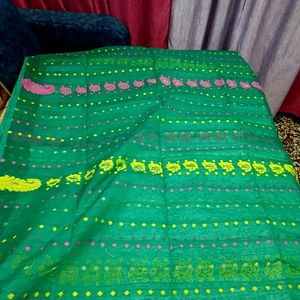 Absolutely New Cotton Jamdani Saree