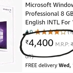 🔥Windows 10 Pro(Fully Licensed)🔥At Lowest Price