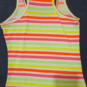 Multi Color Stripped Tank Top