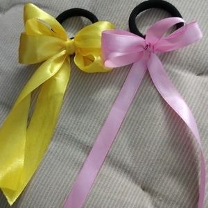 Handmade Bow Rubber Bands