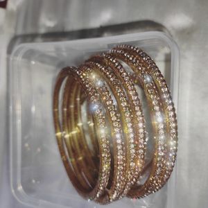 Golden Bangles For Women ✨