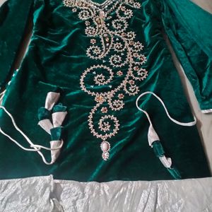 New Zari Work Sarara Dress Inpoted Dres