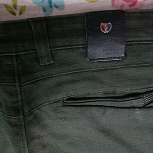 Branded Olive Green Trousers For Boys (12-14 Yr)