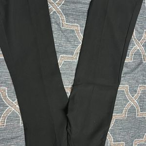 Basics Black Bell Bottom Pants