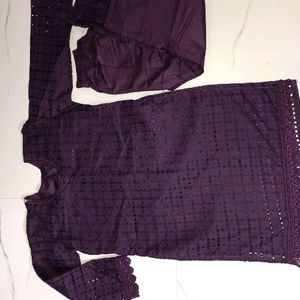 Baby Girl Pakistani Hakoba Suit