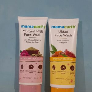 Mamaearth Multani And Ubtan Facewash