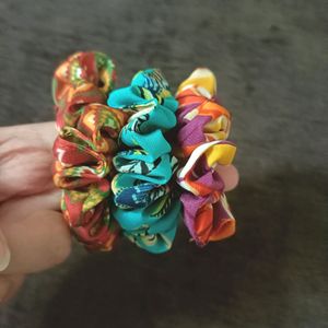 New Printed Scrunchies Combo