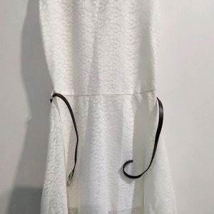 Off White Lace Dress (Fancy)