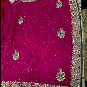 Set Of 3Purple Heavywork Partywear Saree✨💕