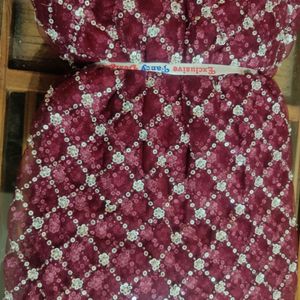 Havy Handwork Cut Pipe Beads Work Net