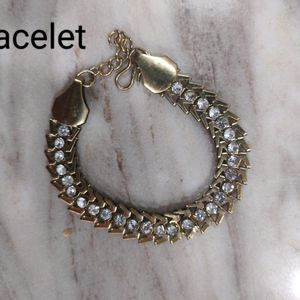 Combo Of Anklet & Bracelet, Hairpin Free