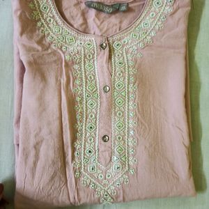 Beautiful Pink Kurta 💝🌸