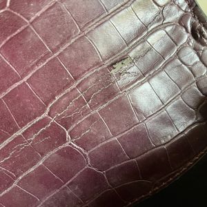 Maroon Zara Bag