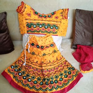 Lehenga Choli For Baby Girl