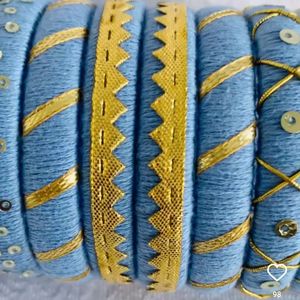 Blue Designer Bangles 💙