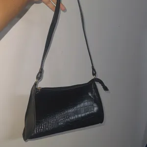 Y2k Office Siren Black Bag