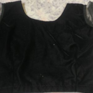 Black Sleeveless Blouse