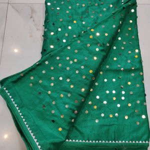 💚Women's Sequined Georgette Fancy Saree