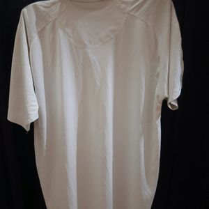 Yonex Junior Polo [WHITE] T-Shirt FOR MEN Sports Gym Running Activates