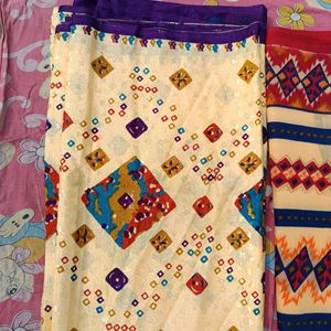 New Sarees Set Of 4