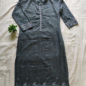 Grey Colour Kurti