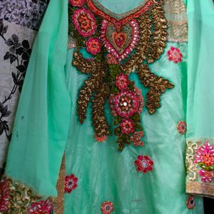 Gharara With Long Top