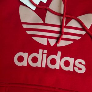 Men's Kangaroo pocket hoodie Adidas Logo Printed