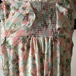 Elegant Floral Boho-Chic Dress