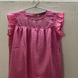 Beautiful New Condition Pink Top