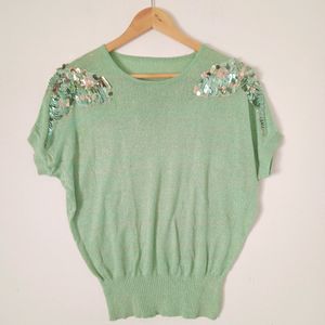 Green Kimono Top (Women)