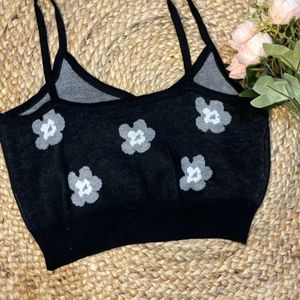 Women Floral Print Sleeveless Pullover