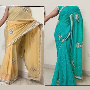 Combo Of 2 Wedding Saree