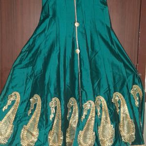 Ethnic Gown With Dupatta