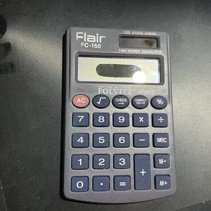 flair calculator not battery nahi ha bus