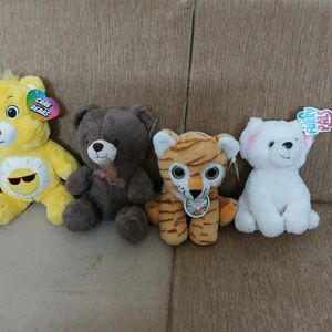 4 New Soft Toys