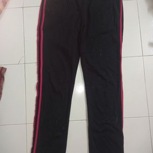 Trank Pant With Pink Stripes