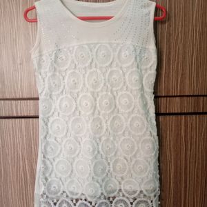 Lace Detailed Top Size M