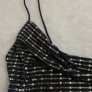 Shein Sequins Party Wear Top