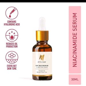 MyGlamm 10% Niacinamide Clarifying Serum Enriched