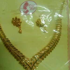 Golden Jwellery Set