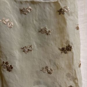 Beige Festive Dupatta