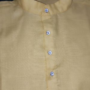 🟡yellow  Kurta For Men/ Boys