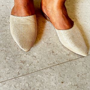 Golden Shimmer Flats