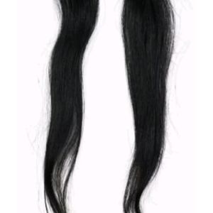 Stip Hair Extension 2 Pcs Black Color