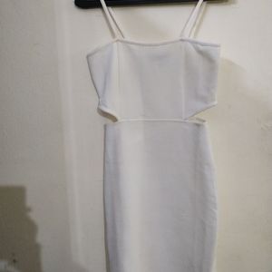 Bodycon White Dress From Street9