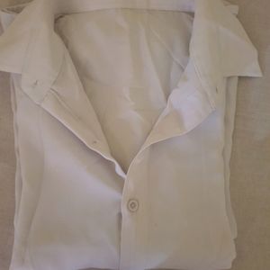 Women White Casual Shirt