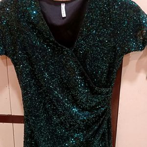 A Party Wear Sequins Dress