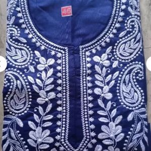 Brand New Lucknavi Work Kurta