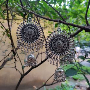 oxidised earrings