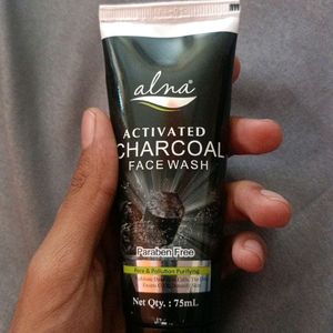 Alna Charcoal Face Wash New With Tag